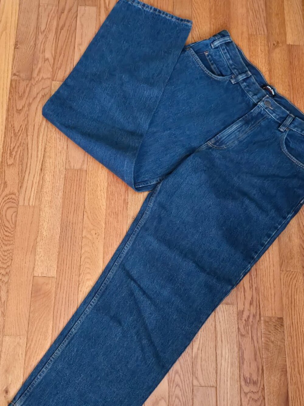 KIRKLAND SIGNATURE MEN'S BLUE JEANS 38X32-LIKE NEW
